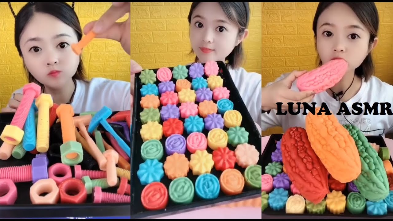 SUPER CRISPY!!!! FROZEN CHOCOLATE FULL COLOR || #ASMR #CHOCOLATE #FROZENCHOCOLATE