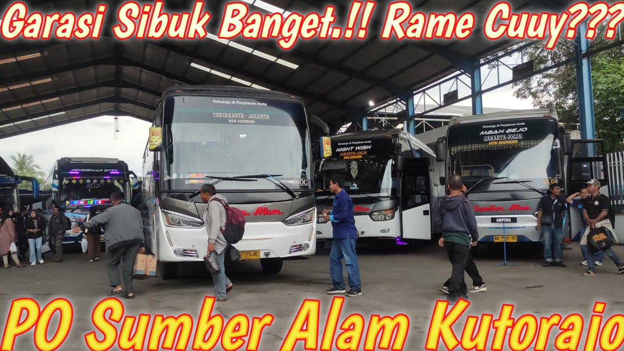 HARI JUM'AT BANYAK BUS ARTIS BERSATU - HUNTING KESIBUKAN BUS SUMBER ALAM KUTOARJO 06 FEBRUARI 2026‼️
