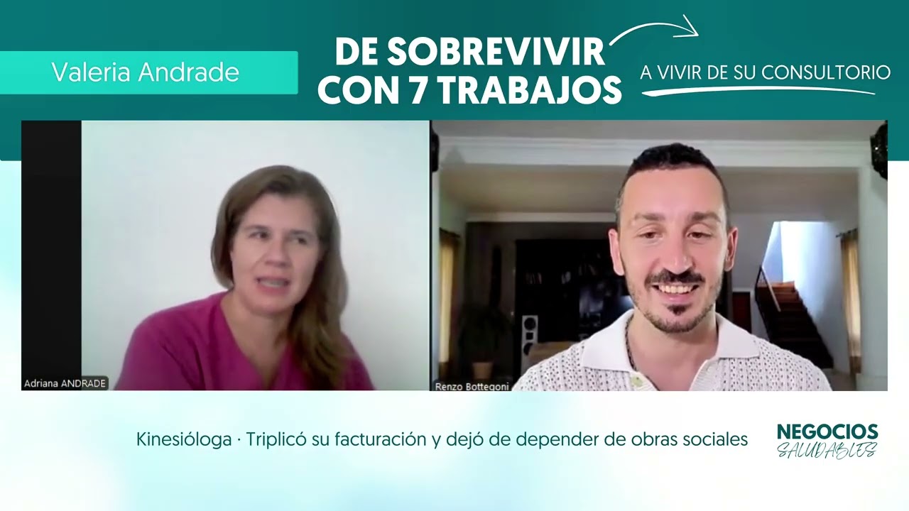 De sobrevivir con 7 trabajos a vivir de su consultorio y triplicar sus ingresos como Kinesiologa