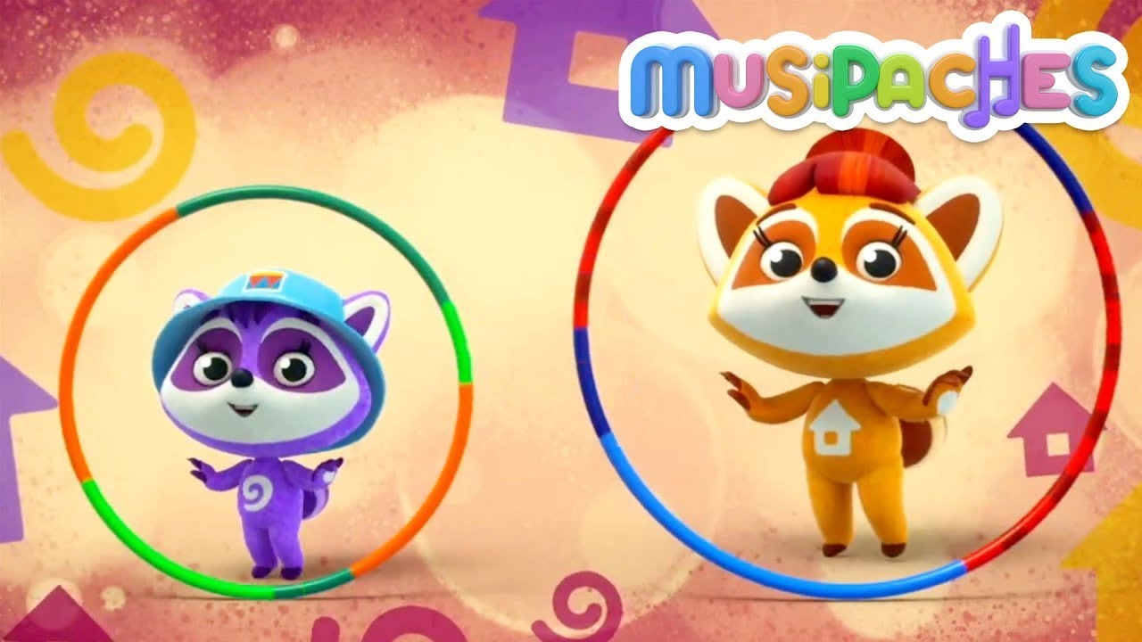 Hula Hula | Musipaches | Dibujos Animados Educativos | Canciones y Rimas Infantiles