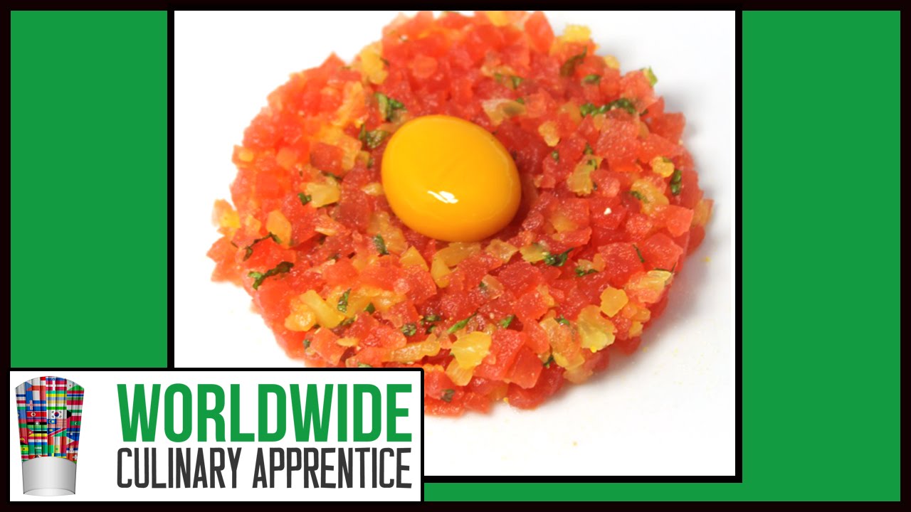 Fruit Tartare - Texture modification - Fruit Compression - Spherification - Molecular Gastronomy