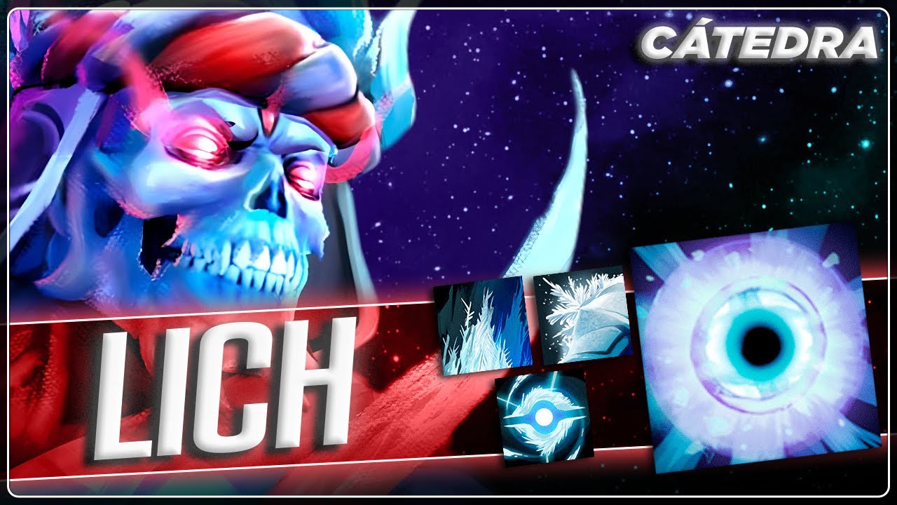 EL SUPPORT QUE PUEDE MATAR 5 HEROES SOLO! MUY BROKEN EL LICH #CÁTEDRA