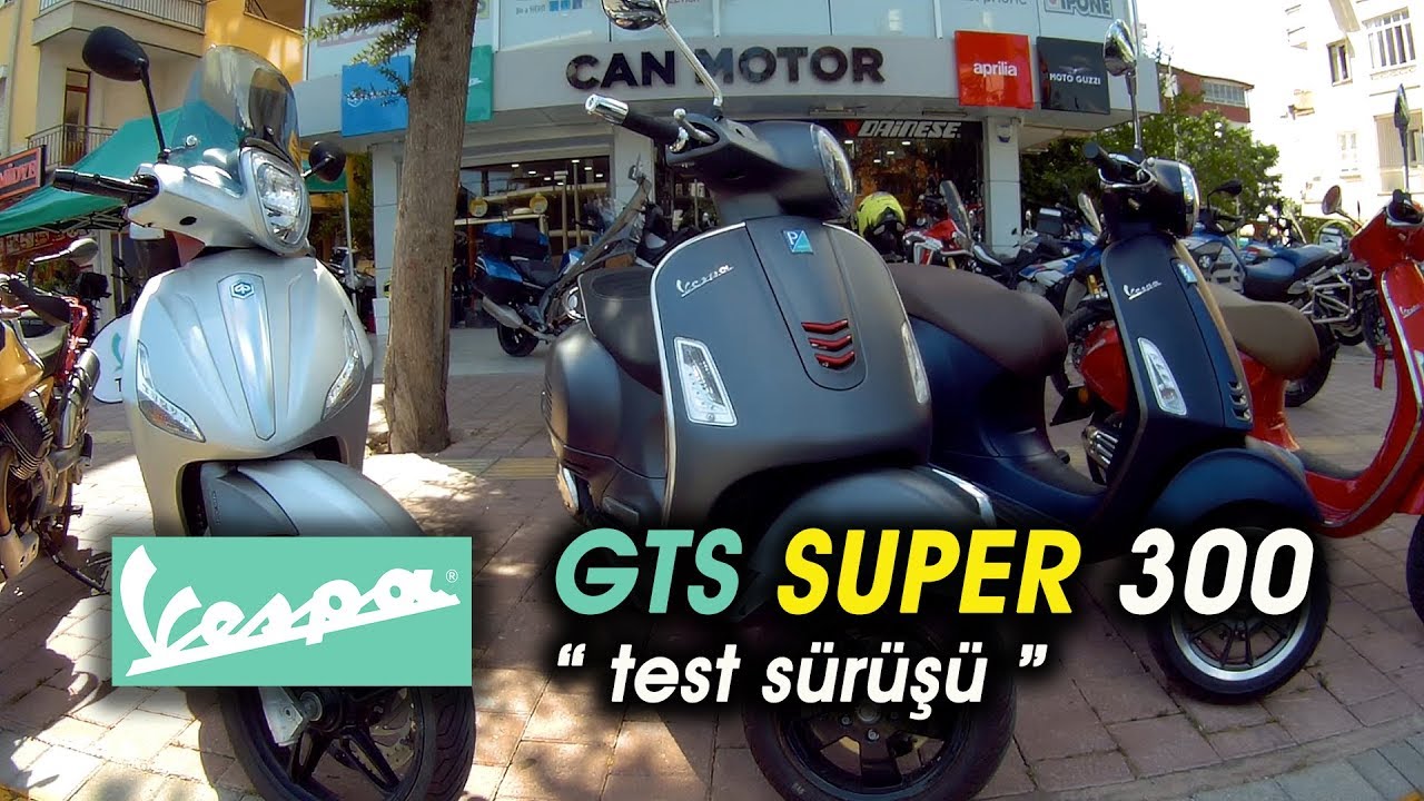 Vespa GTS Super 300 / Test Sürüşü