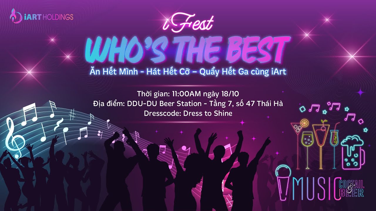 20/10/2025 - iART HOLDINGS - iFest: WHO’S THE BEST ✨