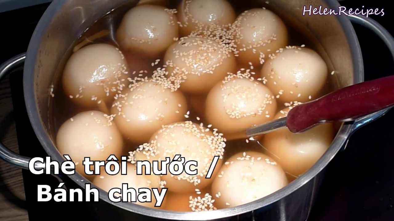 Как приготовить шарики из клейкого риса — Che Troi Nuoc / Banh Troi / Banh Chay | Рецепты Хелен