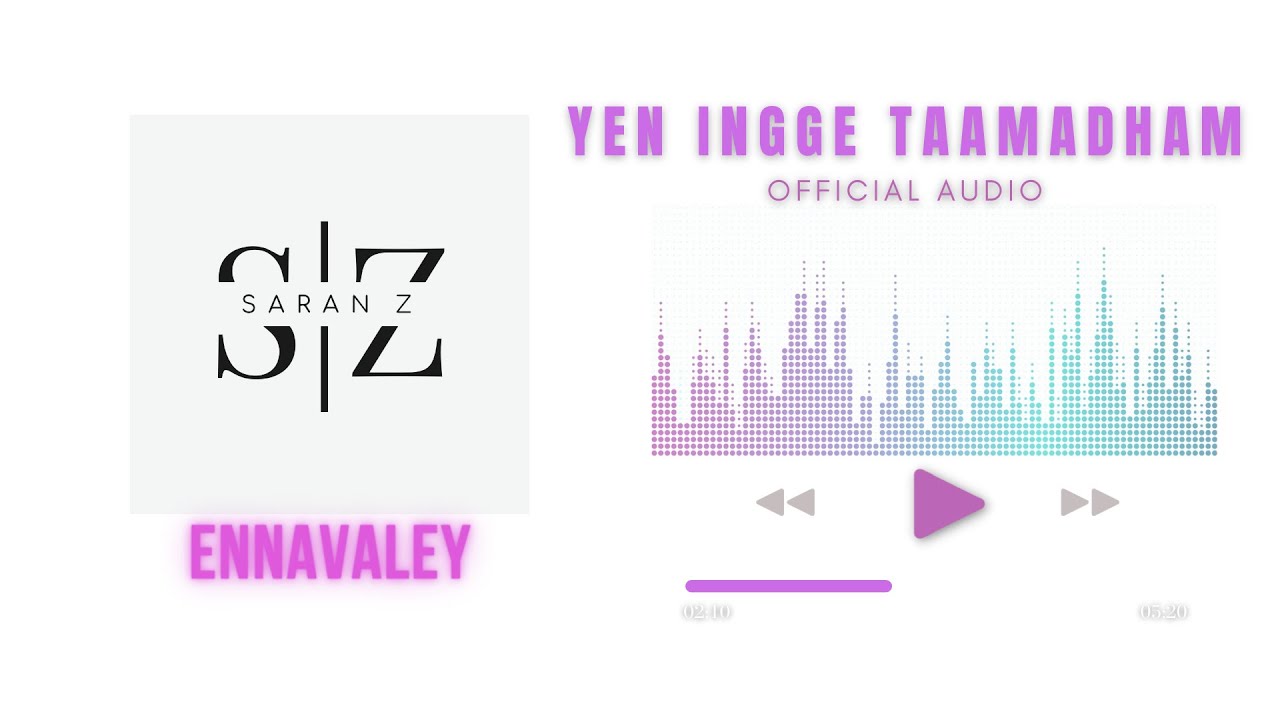 Saran Z Ennavaley - Yen Ingge Taamadham ft. Harikumar | Thila Laxshman | TFC (Official Audio)