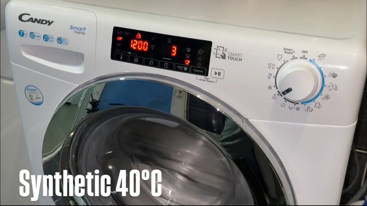 Candy Smart Inverter: Synthetic 40°C Low Soil (Complete cycle)