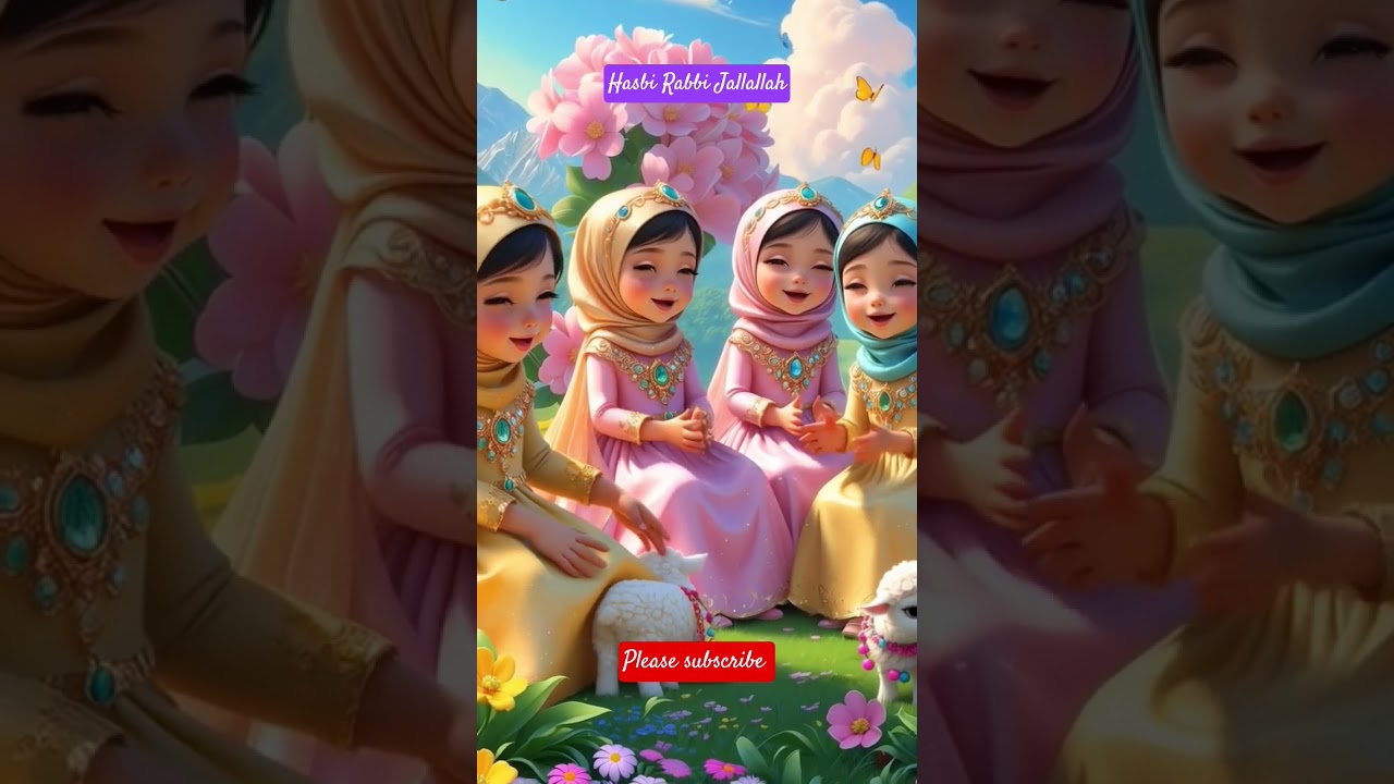 Hasbi Rabbi Jallallah | Islamic Nasheed | cute kids sing Hasbi Rabbi naat #prophetmuhammad