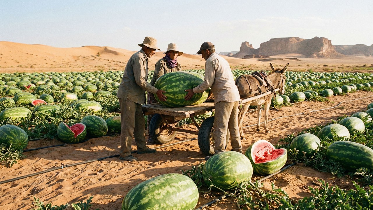 Growing Watermelons in the Barren Desert – The Outcome Left the Entire Team Speechless