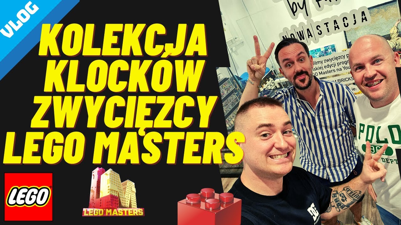 🤯 Wielka Kolekcja Klock&oacute;w Zwycięzcy LEGO MASTERS - Zwiedzamy Studio Rafała 🏆