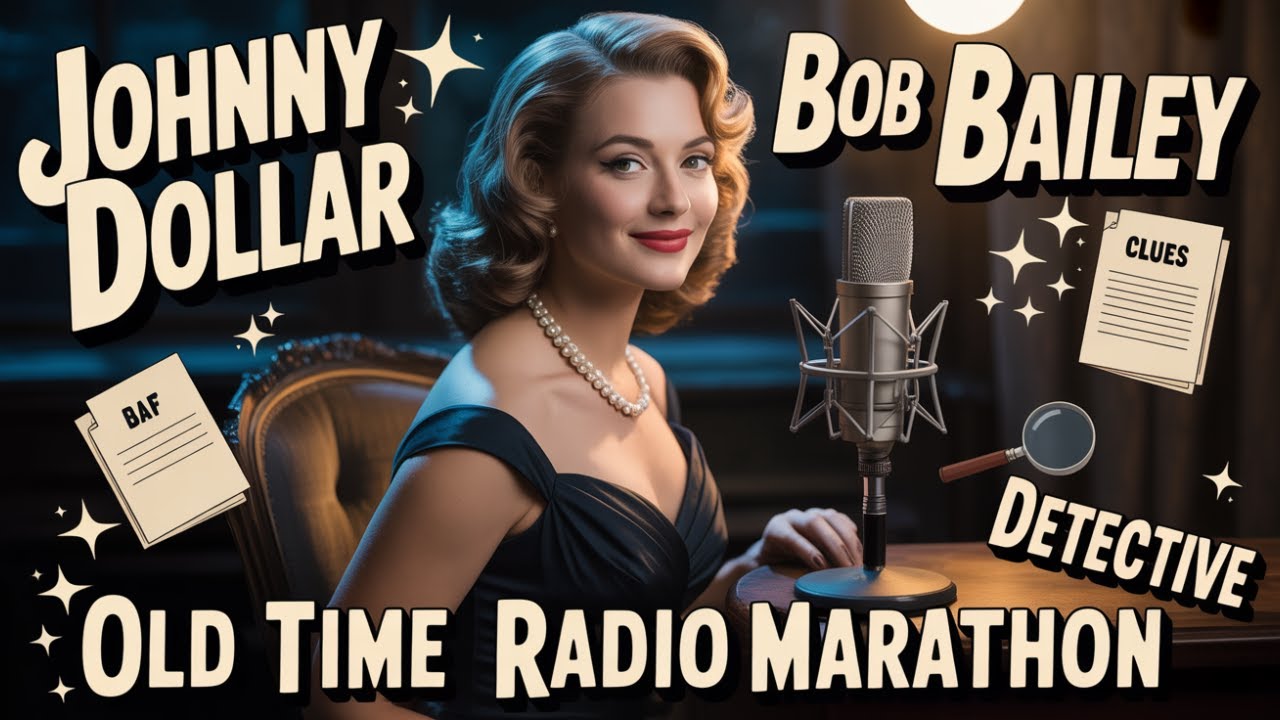 Bob Bailey as Johnny Dollar / The Case That Wouldn’t Stay Buried | OTR Marathon