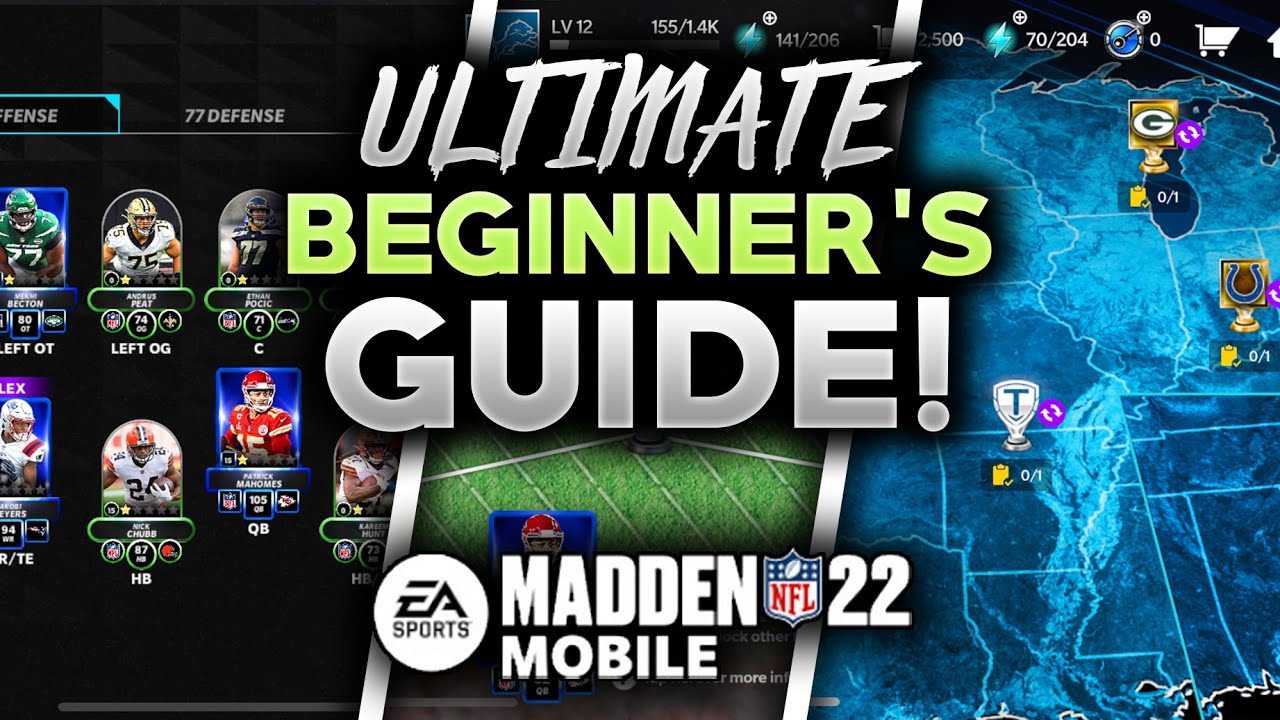 ULTIMATE BEGINNER'S GUIDE TO MADDEN MOBILE 22!