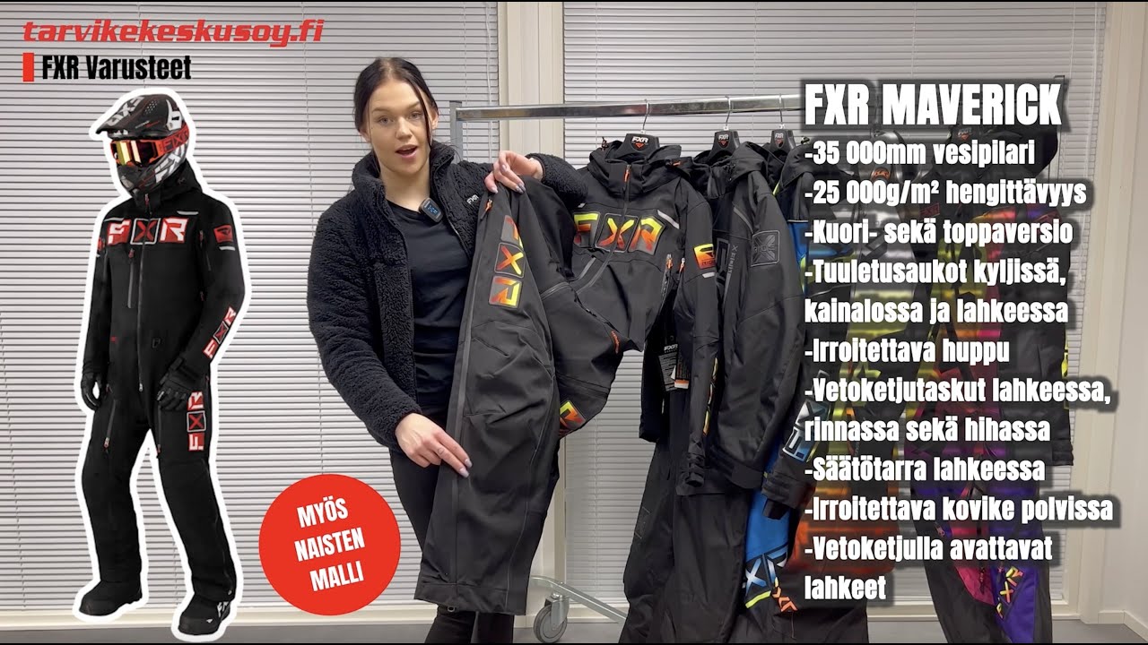 FXR haalarivertailu - valitse sinulle paras haalari!