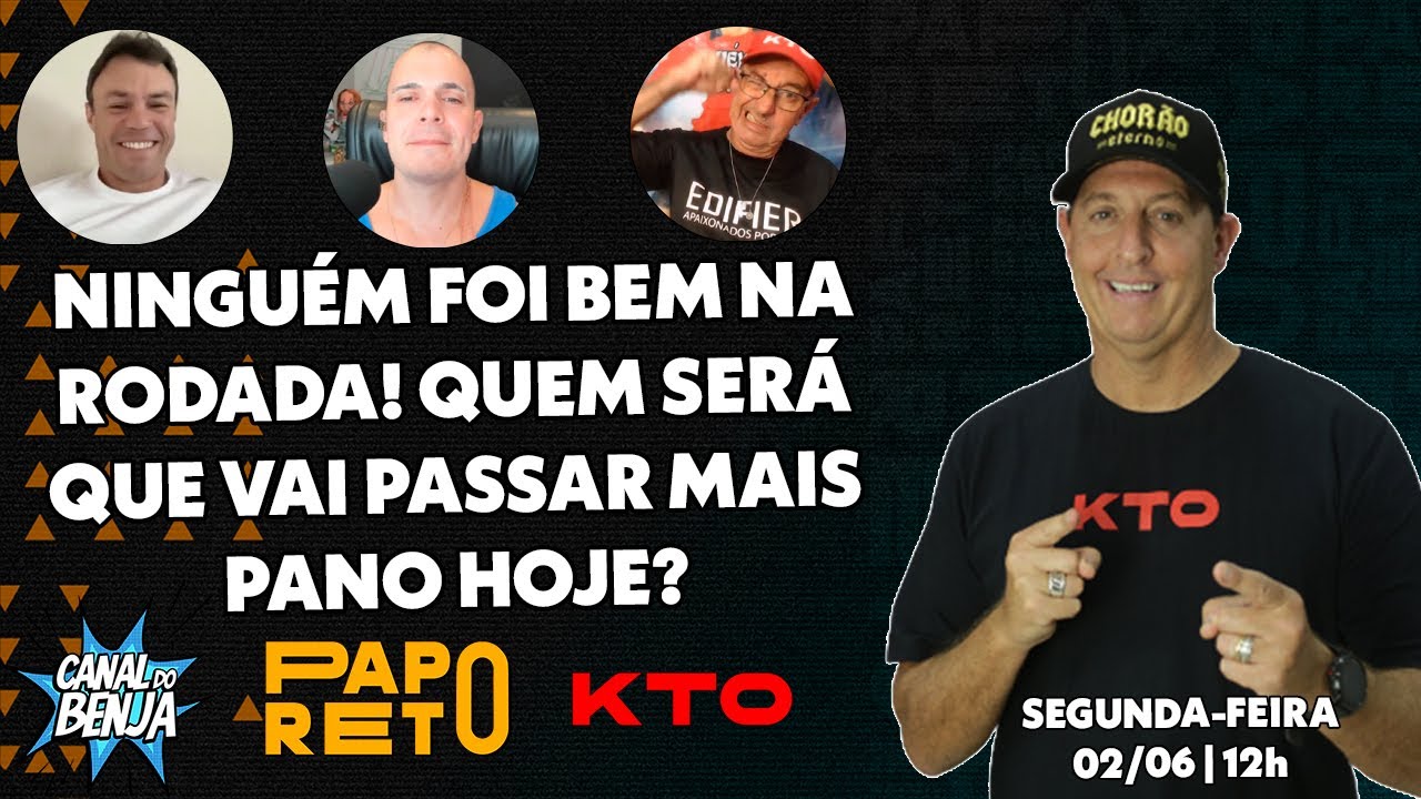 Papo Reto com Benja, Gladiador, Mano e V&eacute;io - ep. 427 - 02/06/2025
