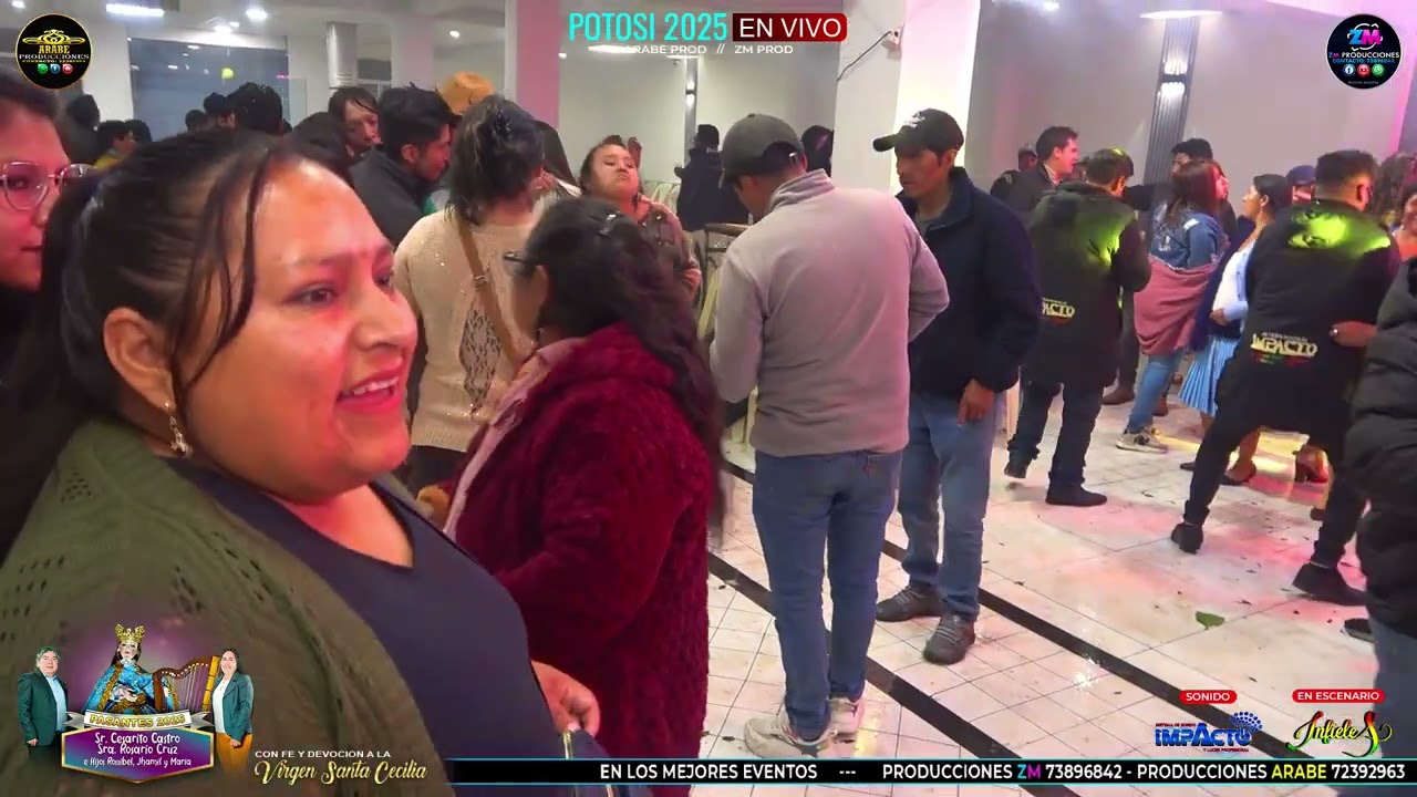 Grupo Infieles en Vivo 2025 / Potosí / Festividad Virgen Santa Cecilia