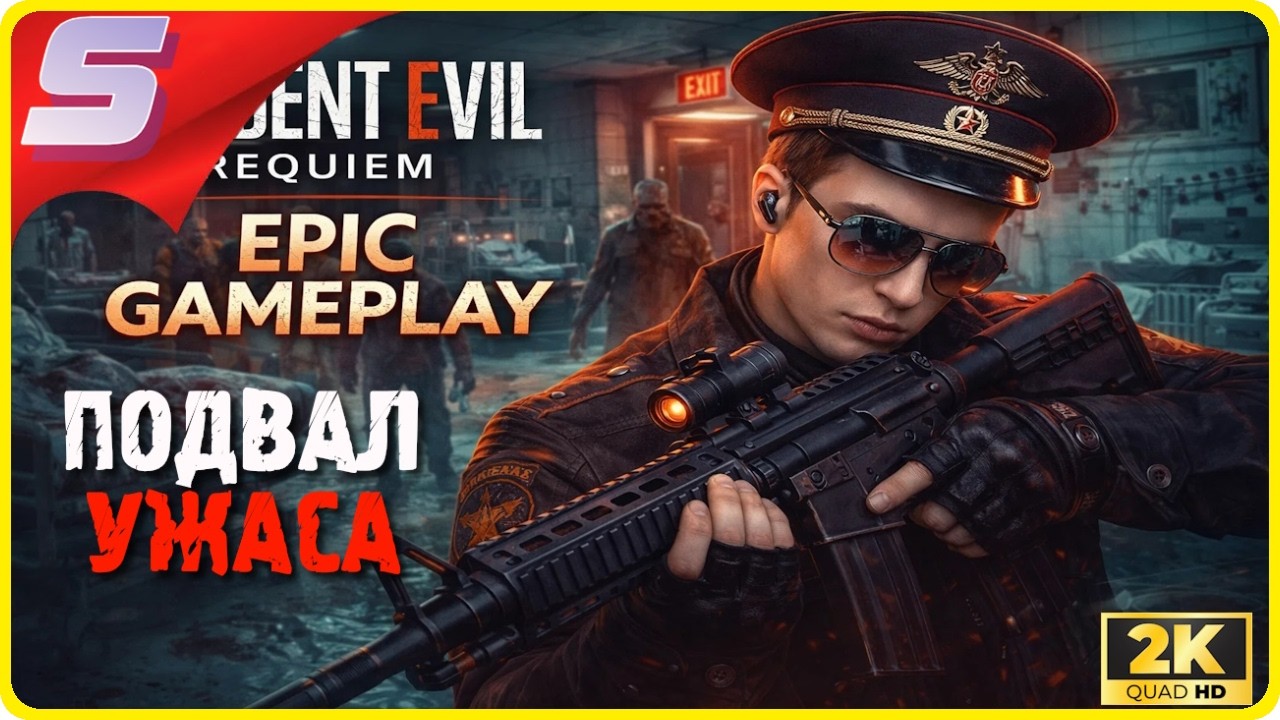 ПОДВАЛ УЖАСА ➤ Resident Evil 9 Requiem ◉ Прохождение [2K] ЧАСТЬ - 4: