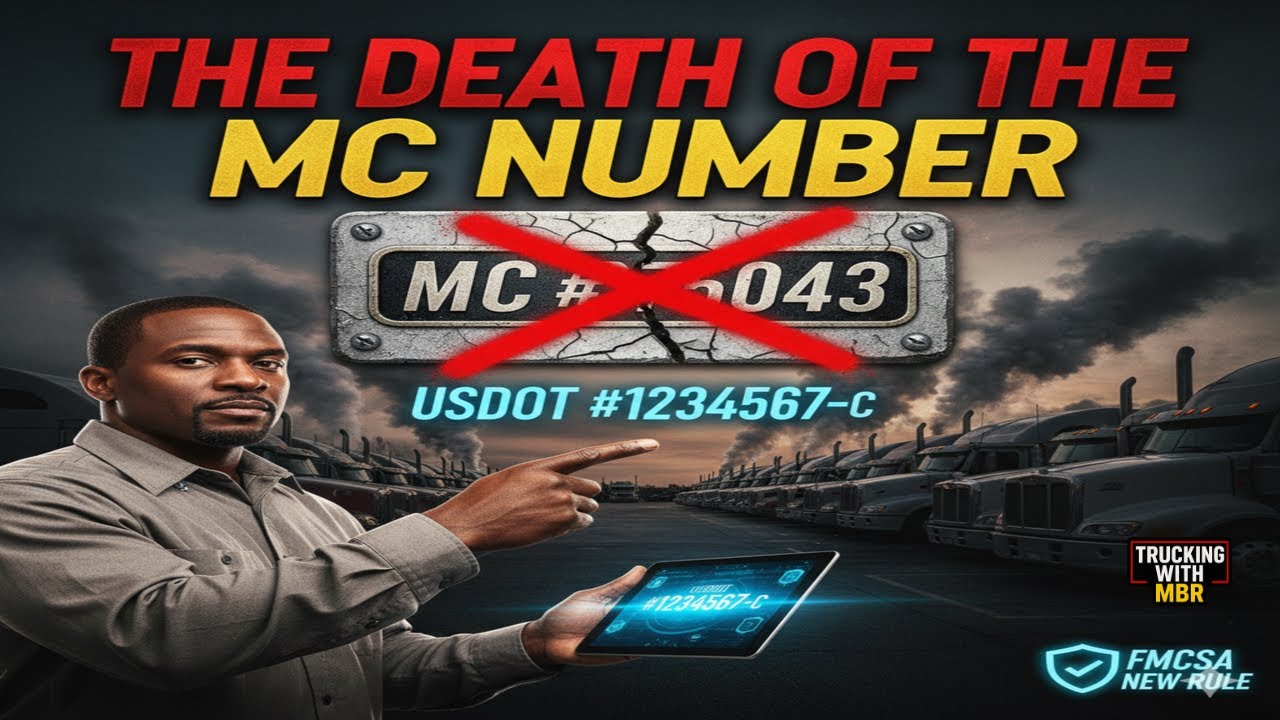 The MC Number is DEAD: Why Your Authority Is About To Change!