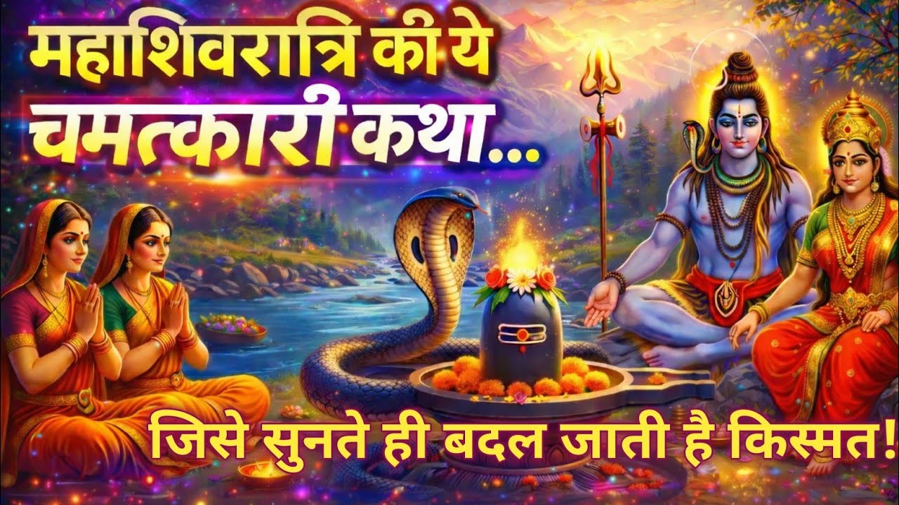 महाशिवरात्रि व्रत की कथा ! सिर्फ एक महाशिवरात्रि व्रत और चमत्कार! 🙏 सच्ची शिव कथा