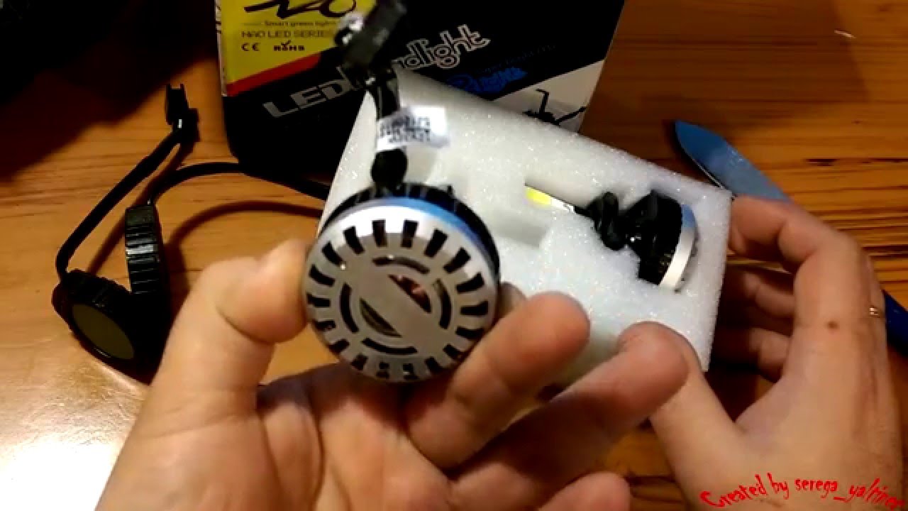 LED лампы в ближний свет кайрона SY Kyron