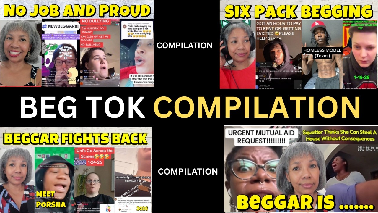  Tok Tok begging compilation
