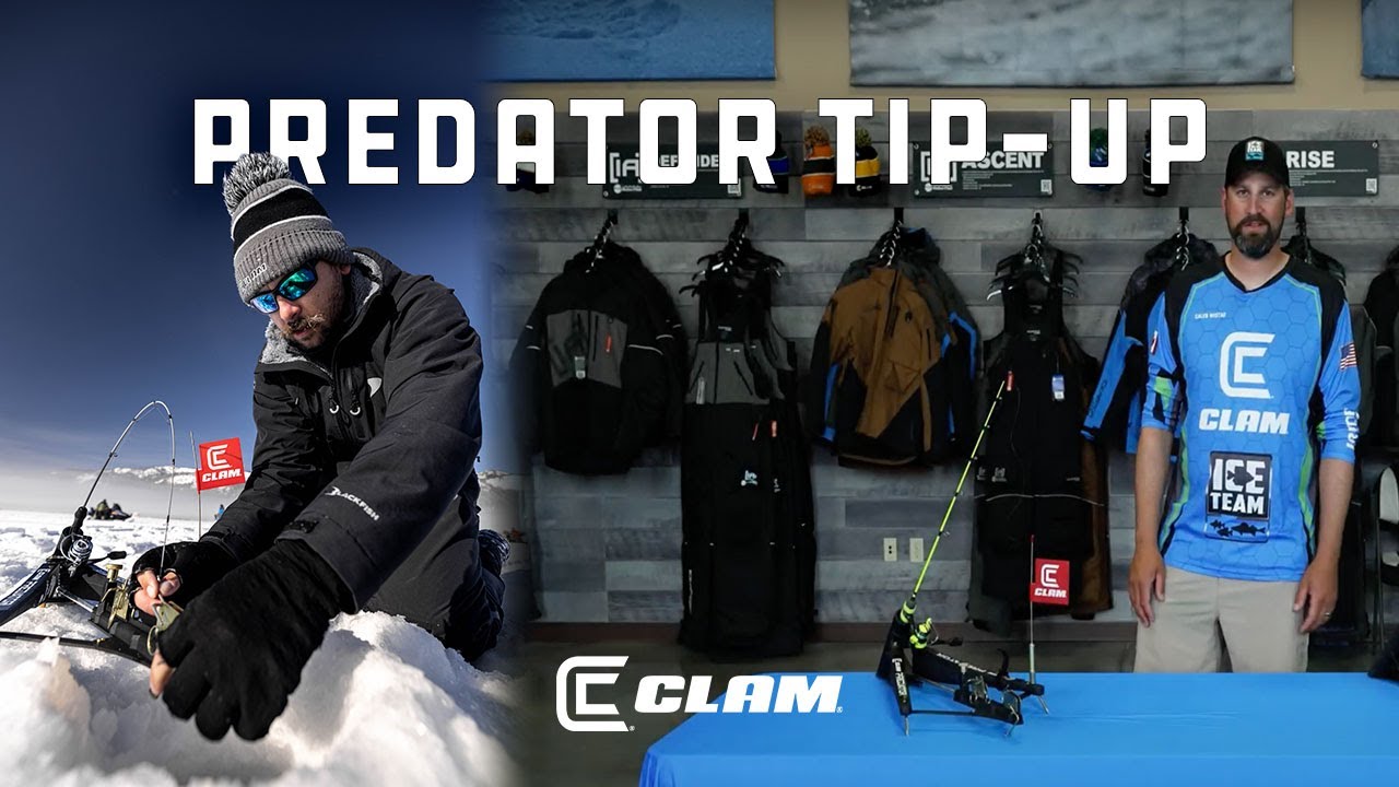 Clam Ice Fishing PREDATOR TIP UP