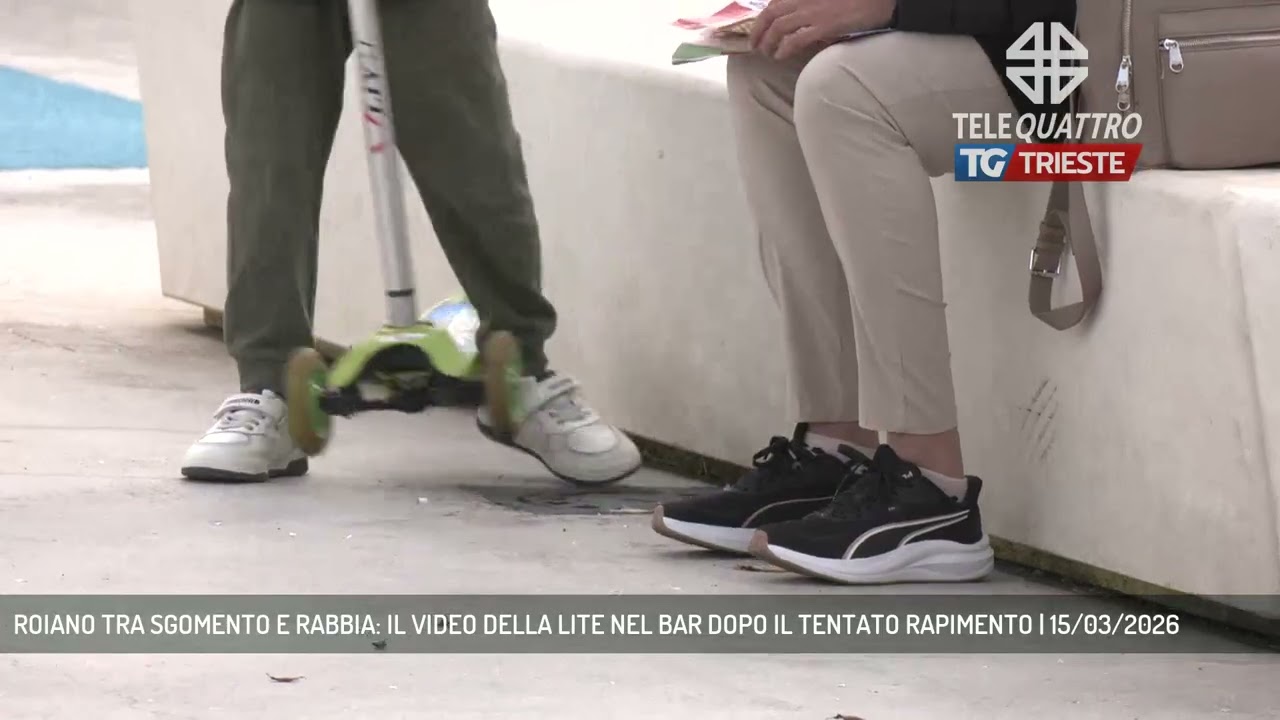 ROIANO TRA SGOMENTO E RABBIA: IL VIDEO DELLA LITE NEL BAR DOPO IL TENTATO RAPIMENTO | 15/03/2026