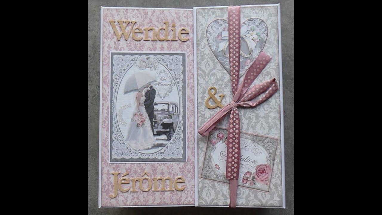 Album Mariage - Wedding de Stamperia - Présentation