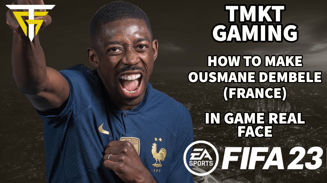 FIFA 23 - How To Make Ousmane Dembele (France) - In Game Real Face!
