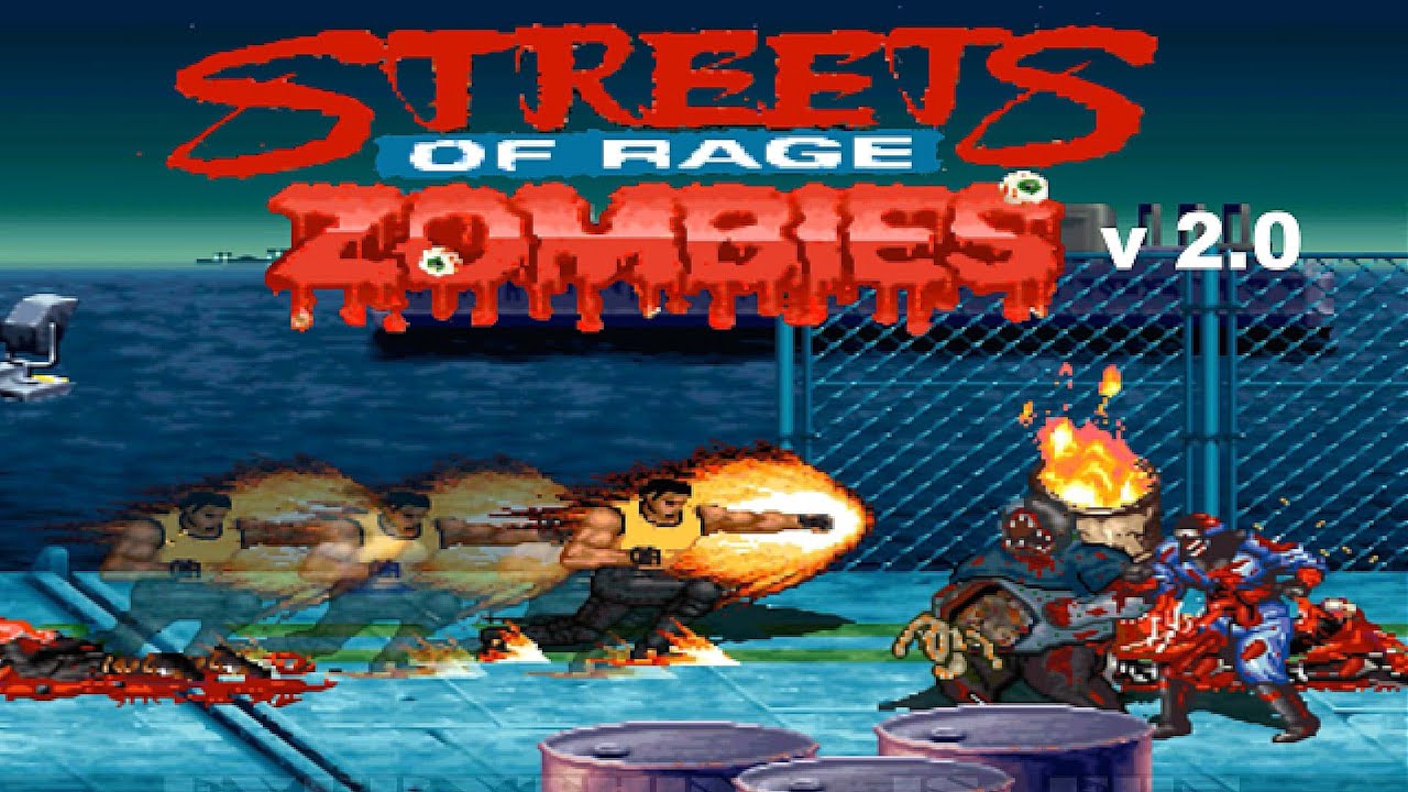 OpenBOR Streets of Rage Zombies - Double Ending Gameplay ⬇ Download