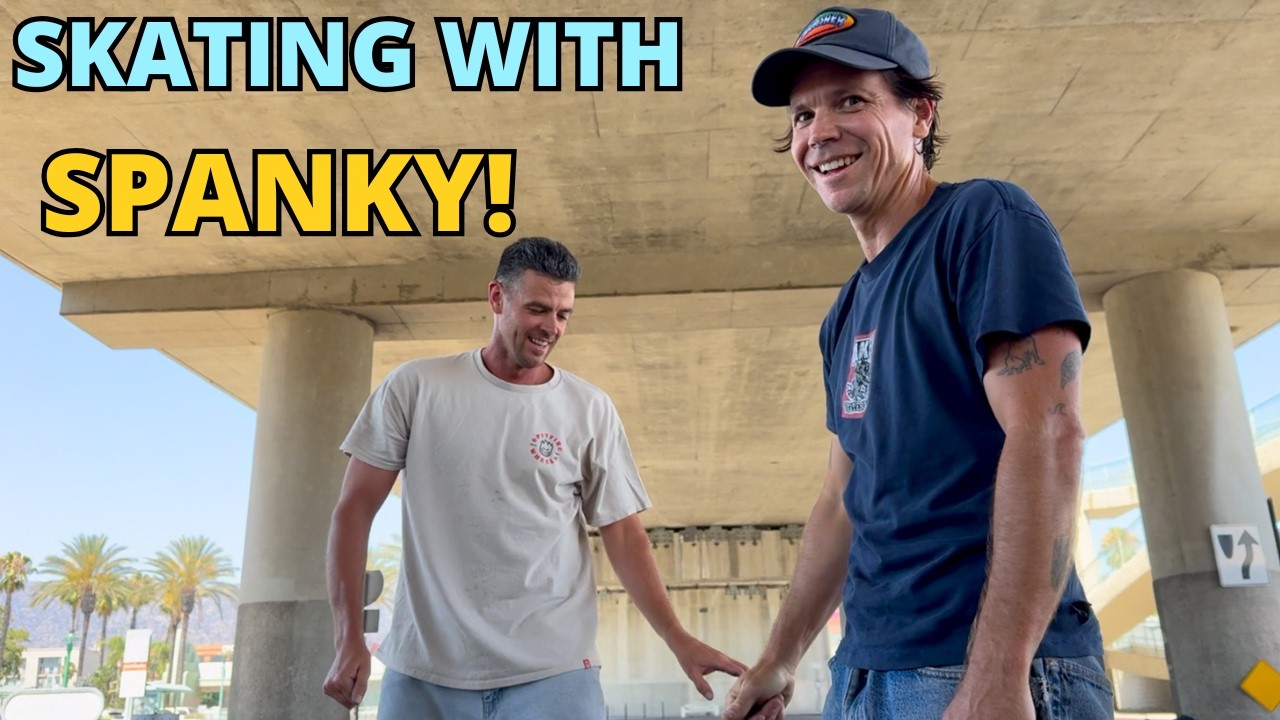 Skating with Kevin Spanky Long in KSL3