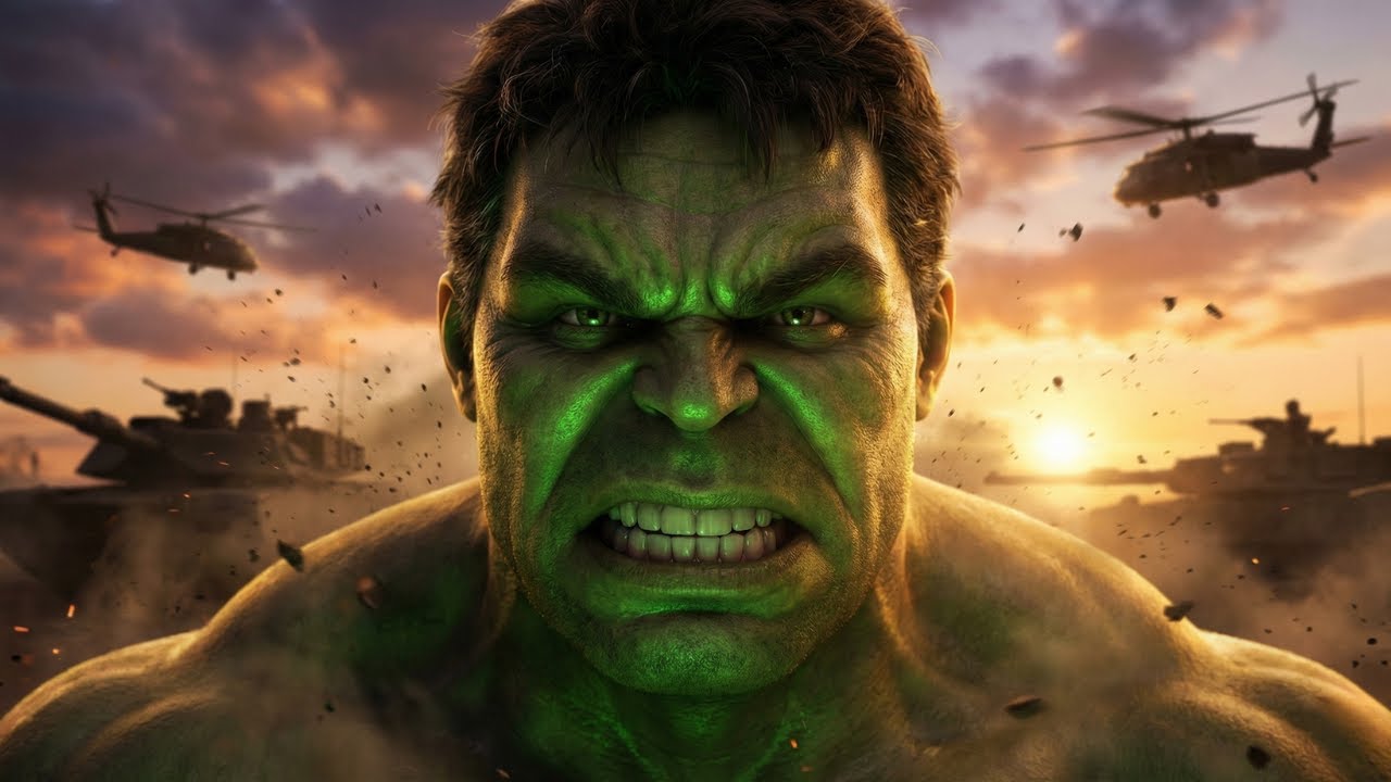 Hulk vs Army: The Most Powerful Showdown Ever Caught on Camera