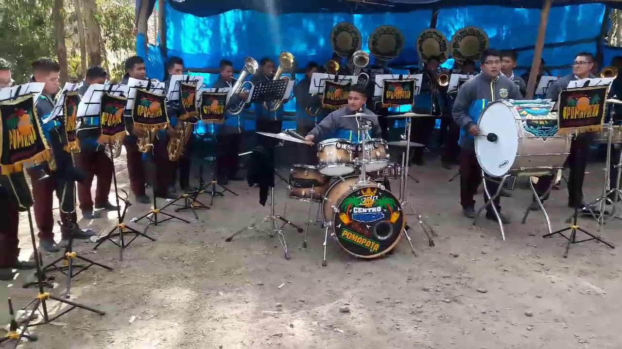 Mix Rock De Los 80 Banda Centro Musical Pomapata _Jauna - Huaraz - Ancash_año 2018