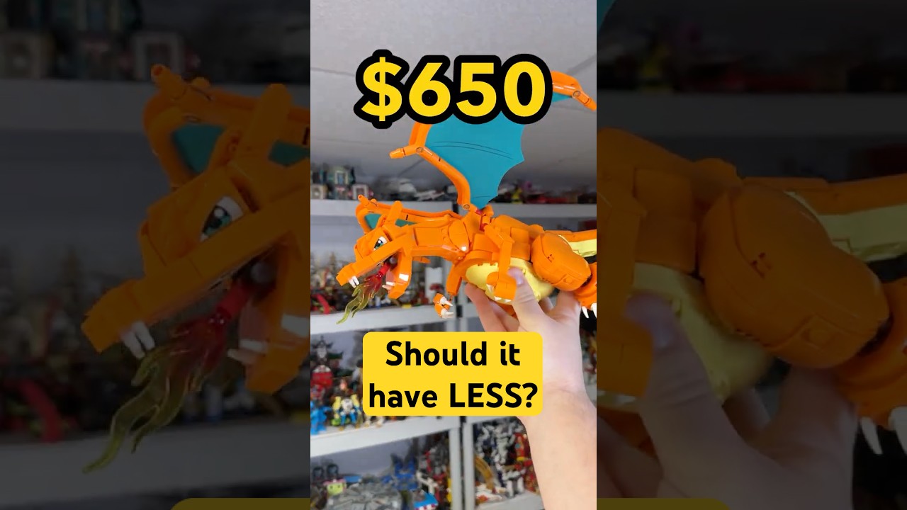 This LEGO Pokemon Set Costs $650 😵&zwj;💫 (Venusaur, Charizard, and Blastoise)