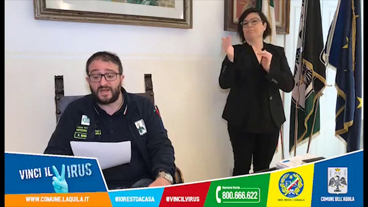 Emergenza coronavirus il punto stampa  Pierluigi Biondi 01042020