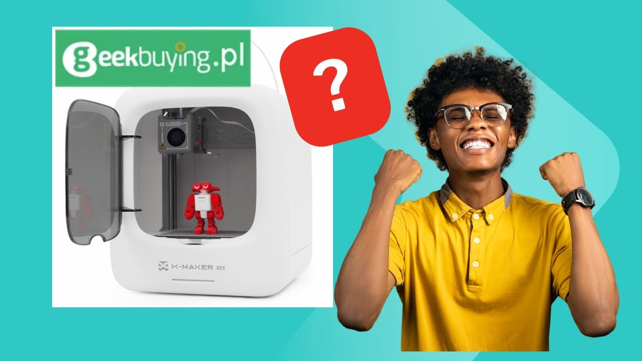Drukarka 3D dla dzieci AOSEED X-MAKER JOY 🤡 #druk3d #3dprinting #anycubic #geekbuying #geekbuyingpl