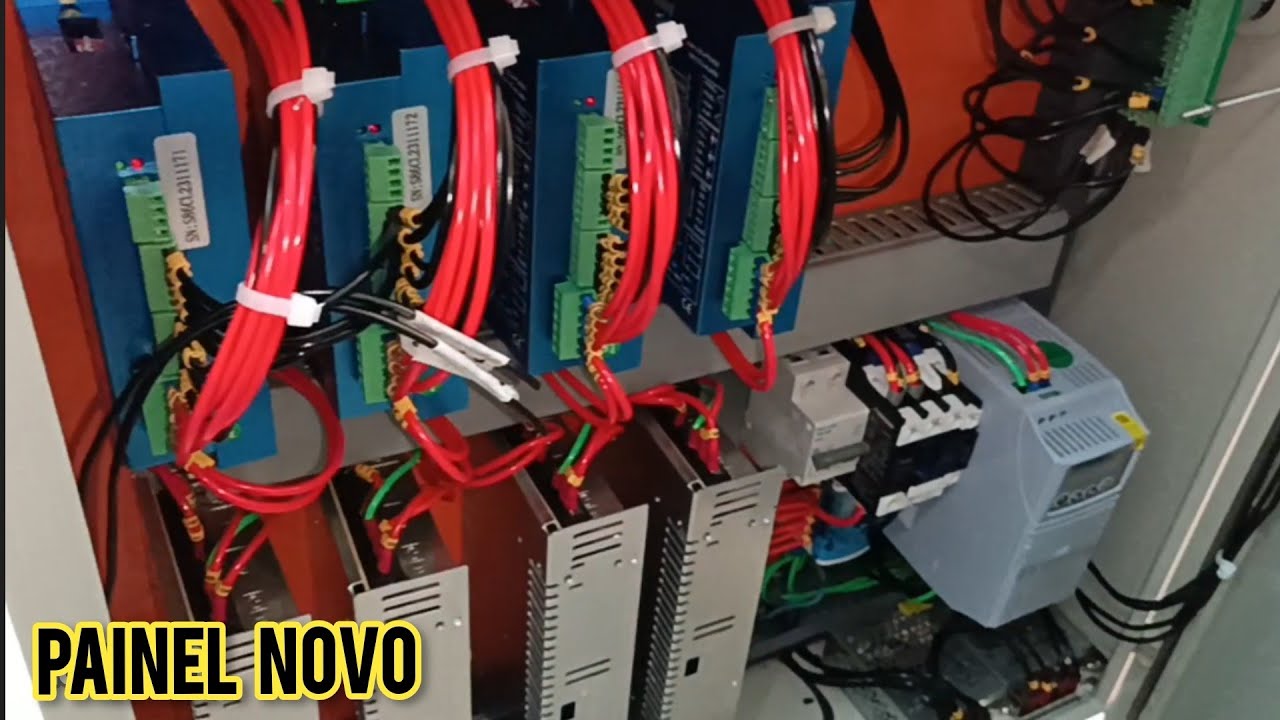 Painel elétrico - CNC 3 Eixos