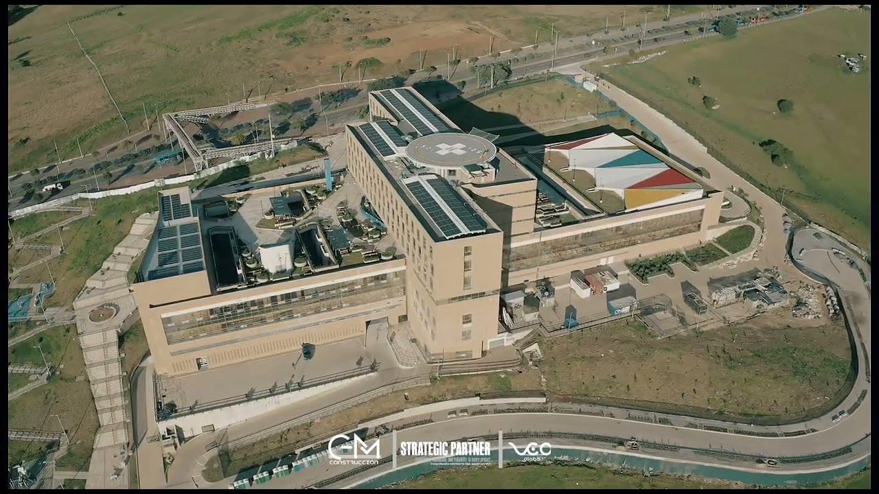 Estructura Metálica | Nuevo Hospital de Usme (Bogotá) | Cubiertas y Pérgolas – Construcción GM