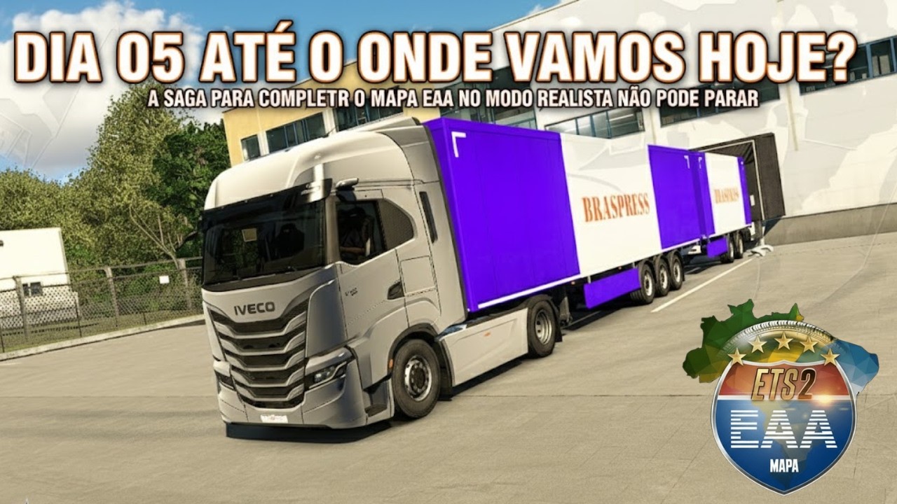 ETS 2  1.58 Dia 5  Até Onde Vamos ?