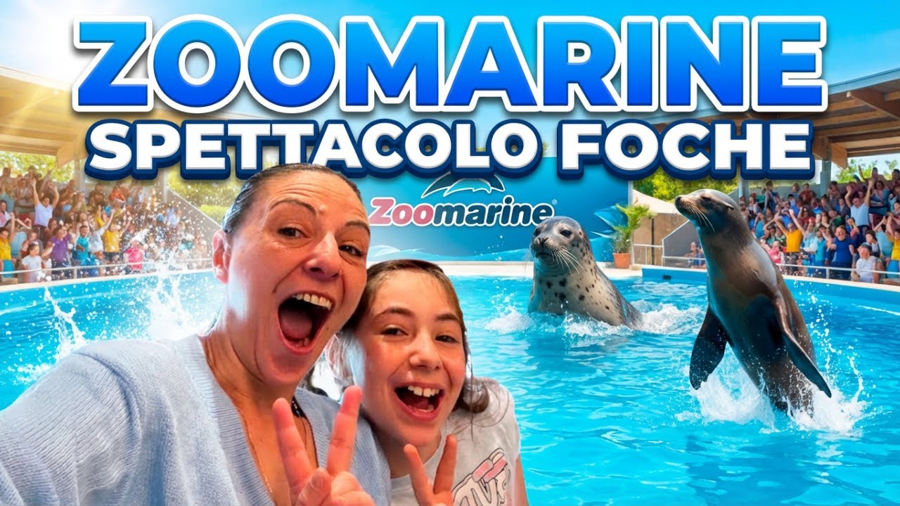 Foche Incredibili a Zoomarine | Preparati a Rimanere a Bocca Aperta! #zoomarine #foche #vlog