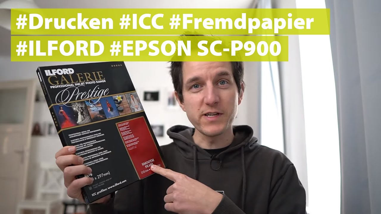 Drucken mit Fremdpapieren am EPSON SC-P900