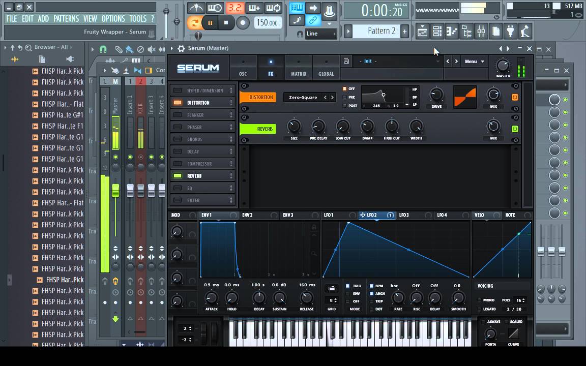 Making a Hardstyle screech with Serum [no comment]