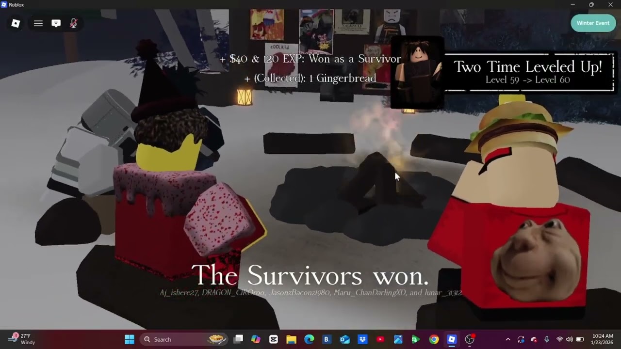 27 mins of forsaken #forsakenroblox