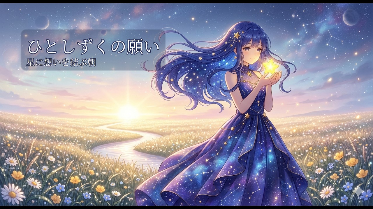 【一粒万倍日】ひとしずくの願い｜星に想いを結ぶ朝