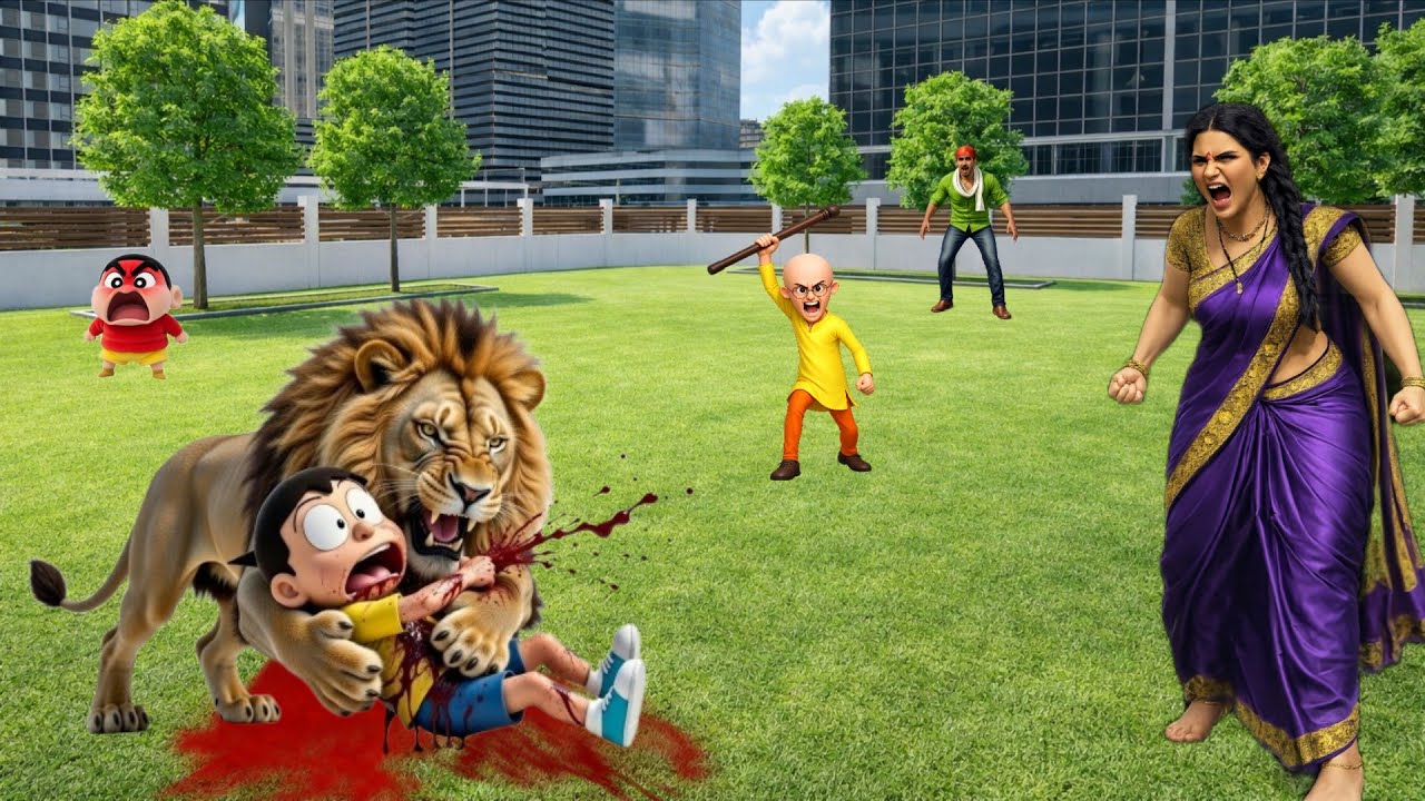 😳 Sher ne maar diya nobita ko 🤯 INDIAN THEFT AUTO SIMULATOR@jzgamingstudio 