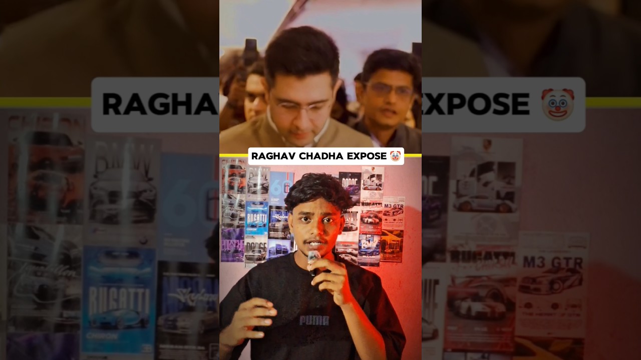 Raghav Chadha expose 🤡 #raghavchadha #exposed #viral #trending
