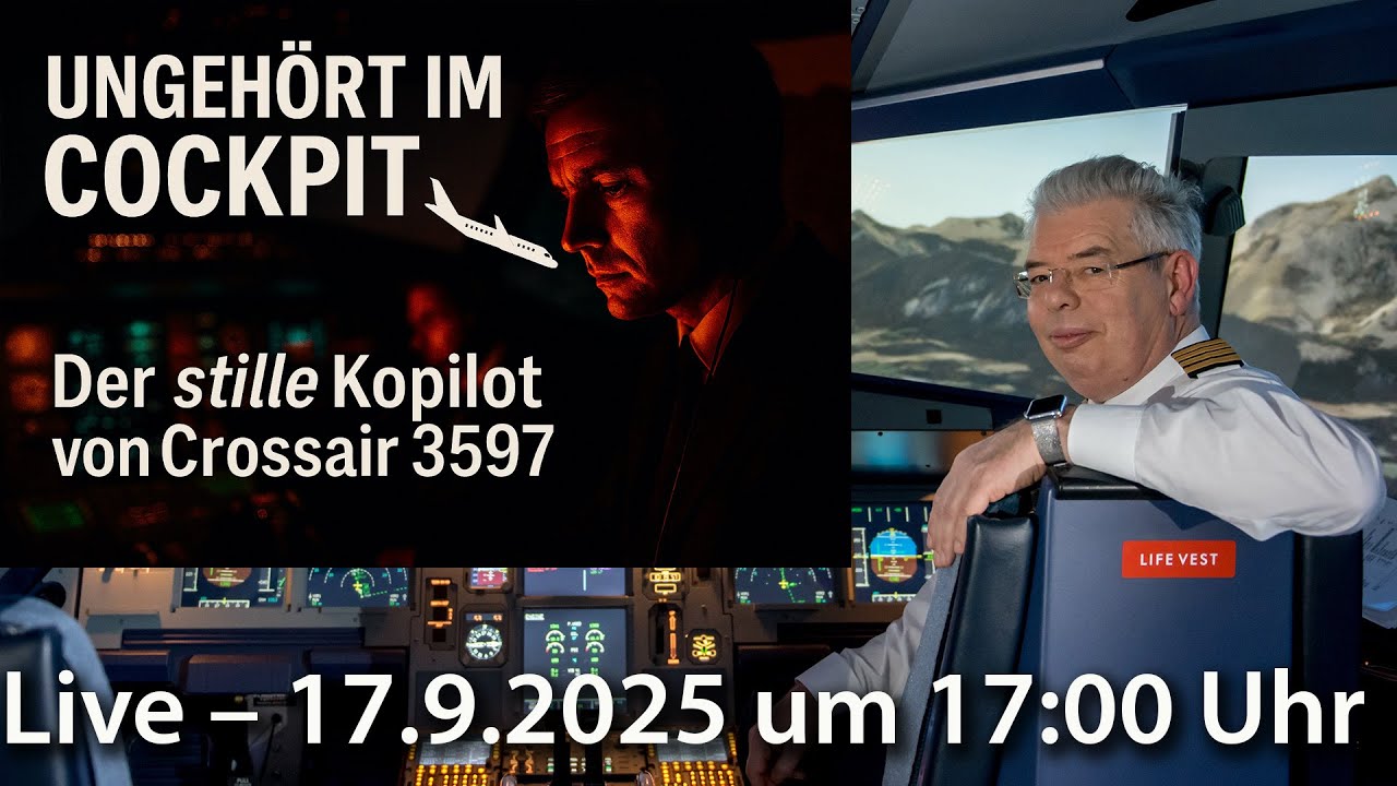 Cockpit ohne (richtige) Kommunikation: Was Crossair 3597 über CRM lehrt