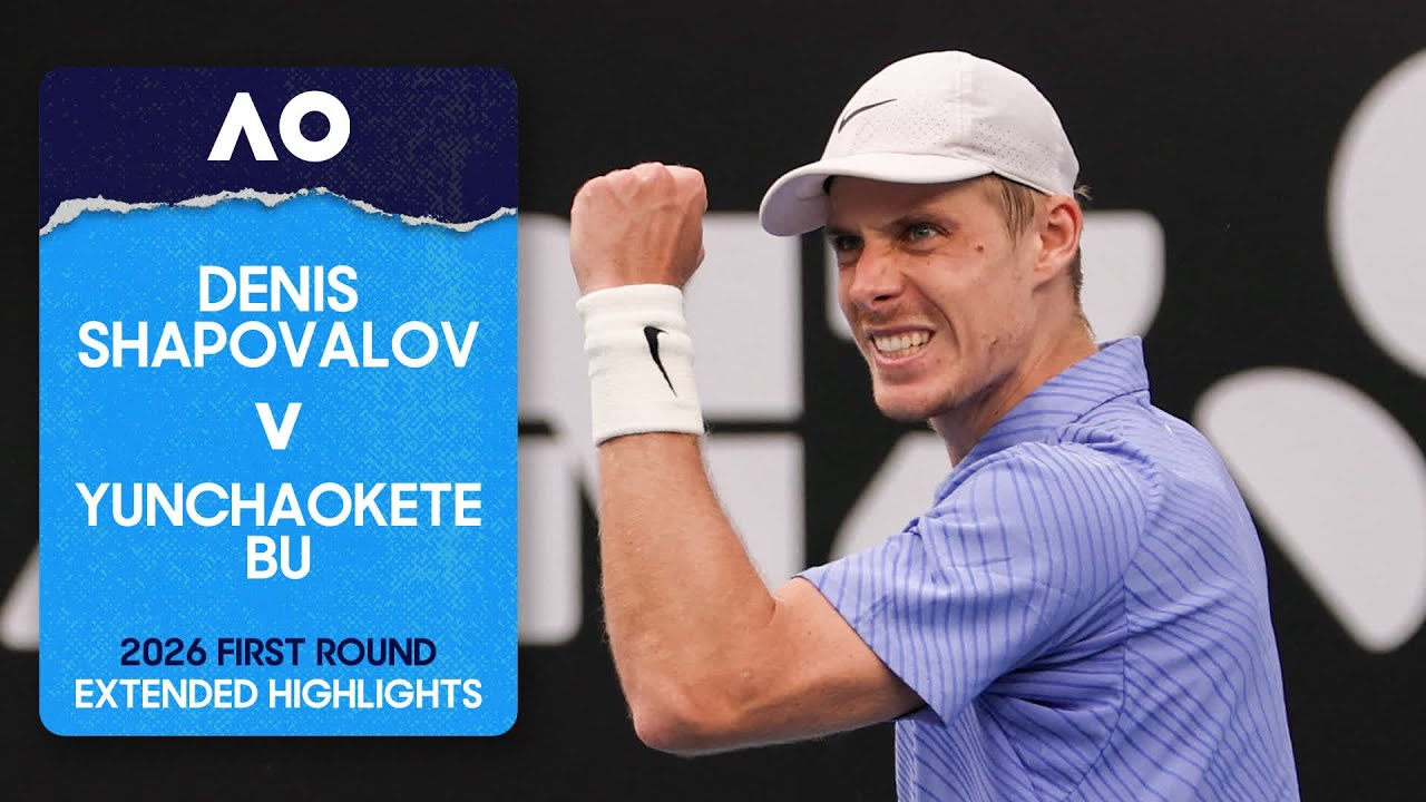 Denis Shapovalov v Yunchaokete Bu Extended Highlights | Australian Open 2026 First Round