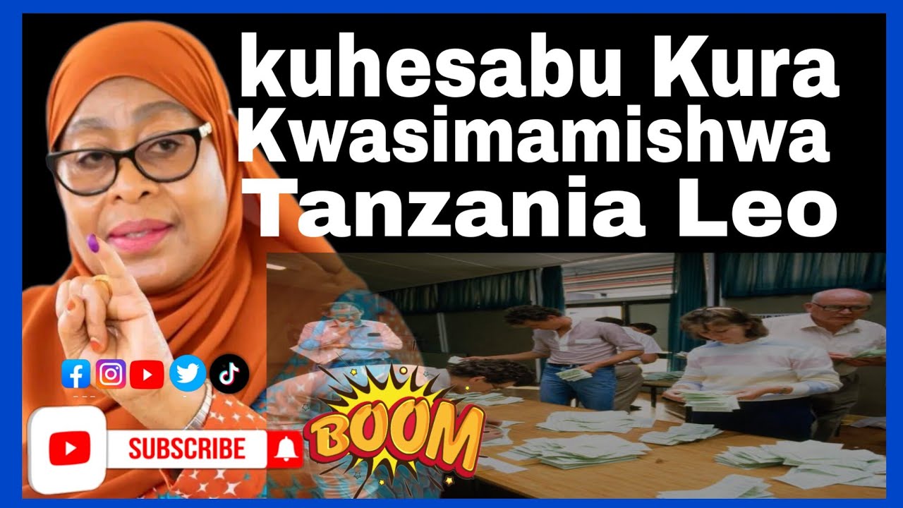 Tanzania yasimamisha Zoezi la kuhesabu kura kufuatia Maandamano Makali Ya Gen Zs