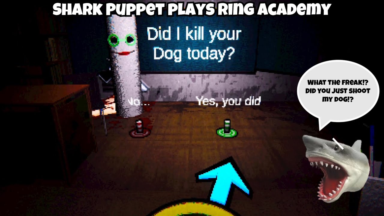 Фильм SB: Акула Паппет играет в Ring Academy!
