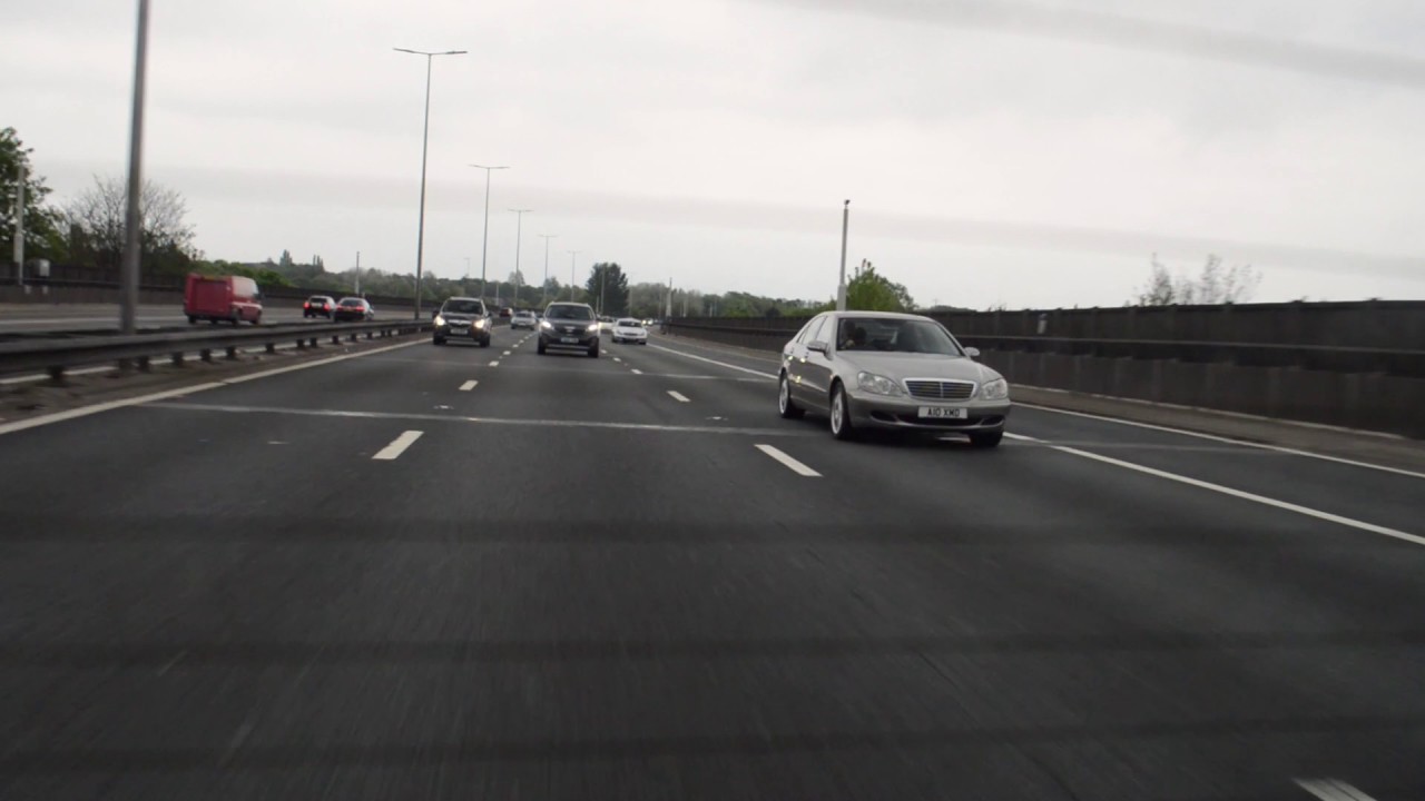 M6 speed camera flashed